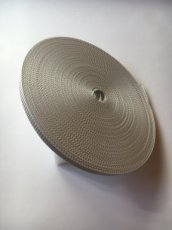 Rolluik mini lint 14 mm grijs - 50 meter