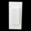 TEM SM40 TEM SM40 SMALLE INBOUW ROLLUIKSCHAKELAAR - BEDIENING VOOR ELEKTRISCHE ROLLUIKEN